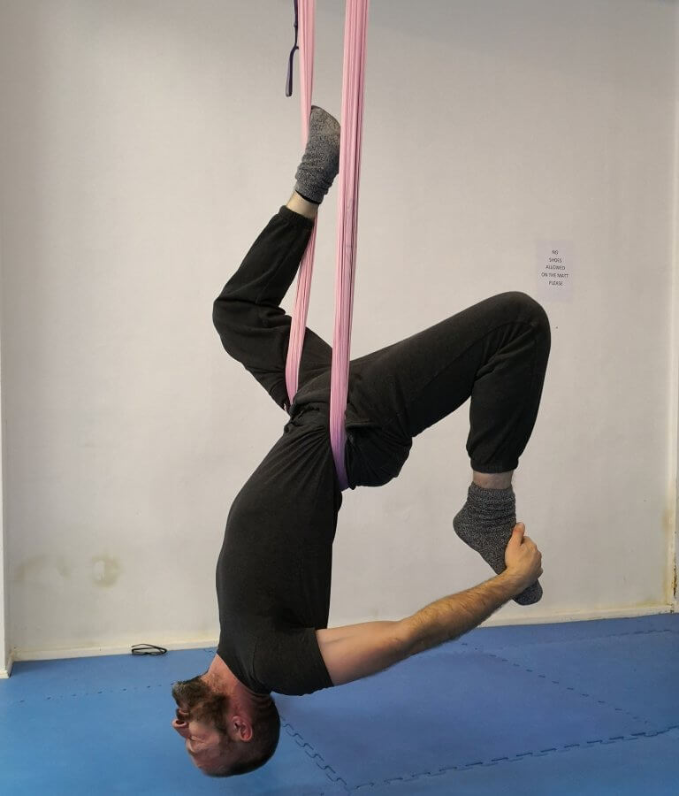 David Andrews aerial yoga