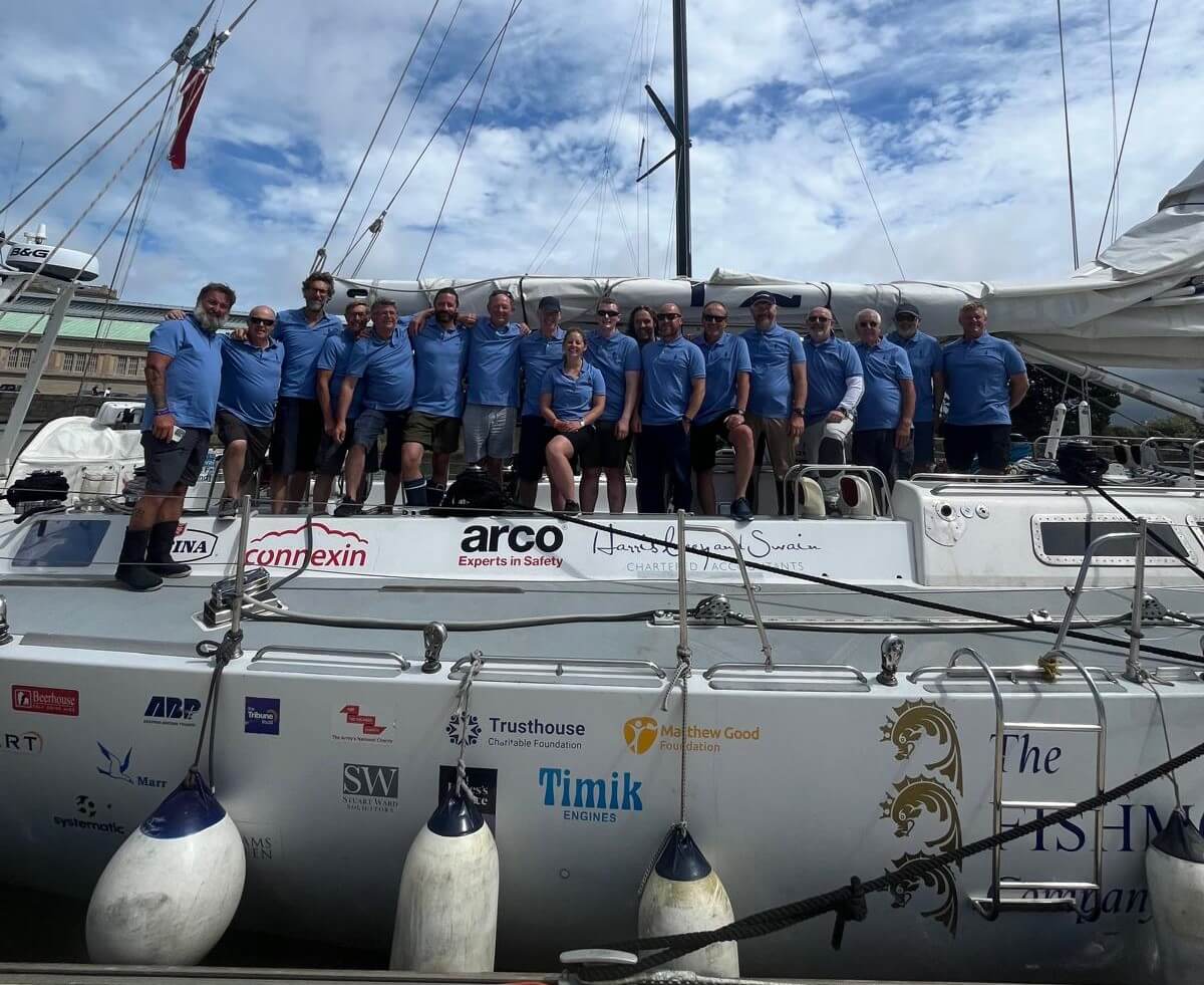 CatZero at the Rolex Fastnet race 2025