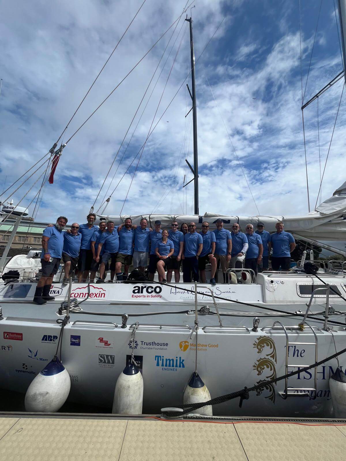 CatZero at the Rolex Fastnet race 2025