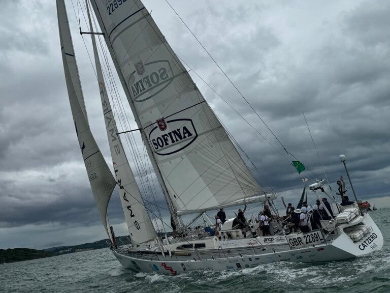 CatZero at the Rolex Fastnet race 2025